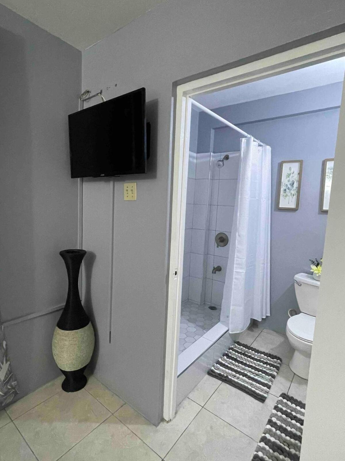 One Bedroom City Apartment Fully Ac With 24Hrs Security Kingston Exteriör bild